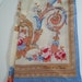 Vintage Oscar De La Renta Neck Scarf / pastels / floral / 10" x 42" / silk scarf