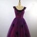 Reserved vintage 1950s Sweeping Lilac Party Prom Dress