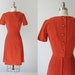 vintage 1940s Dress / 40s Dress / Day Dress / Sweet Nostalgic