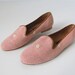 vintage Zalo Shoes / Slip On Shoes / Flats / Pink Flats