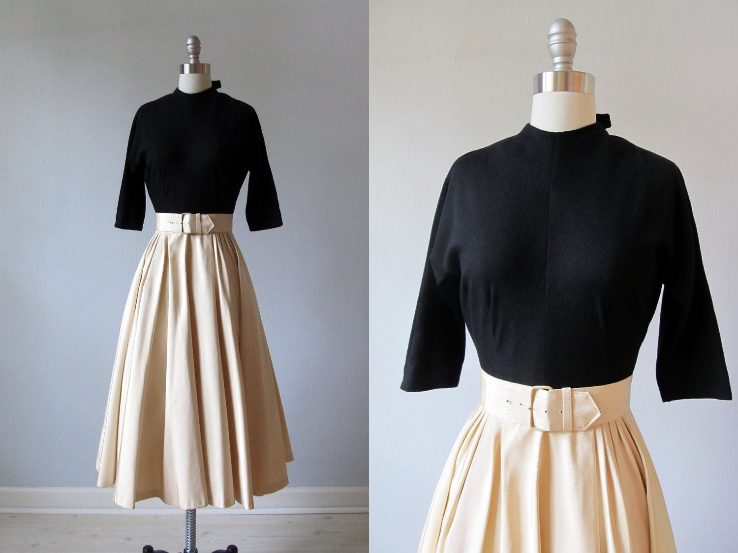 vintage 1950s Casual Elegance Party Dress by TheVintageMistress
