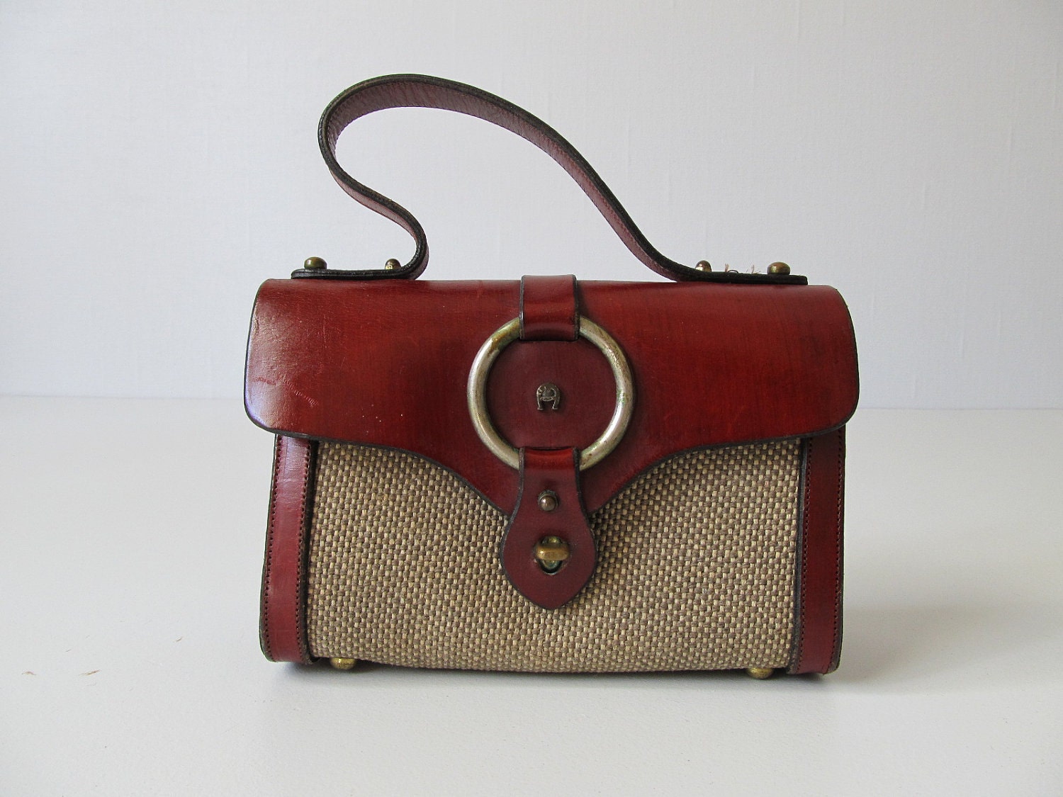 Etienne Aigner Handbag / 1960s Etienne by TheVintageMistress