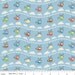 Scoot - Helicopter in Blue - sku C2721 - by Deena Rutter by Riley Blake Designs - 1 Yard