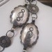 Sterling Silver Concha Belt Basket Design Native American Navajo Signed Vintage Old Pawn