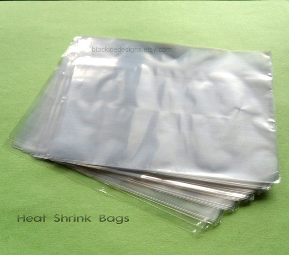 Clear Heat Shrink Wrap Bags 4 x 6 quantity 100