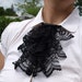 Black Lace Jabot Small Set of 30 Special order for shep0521