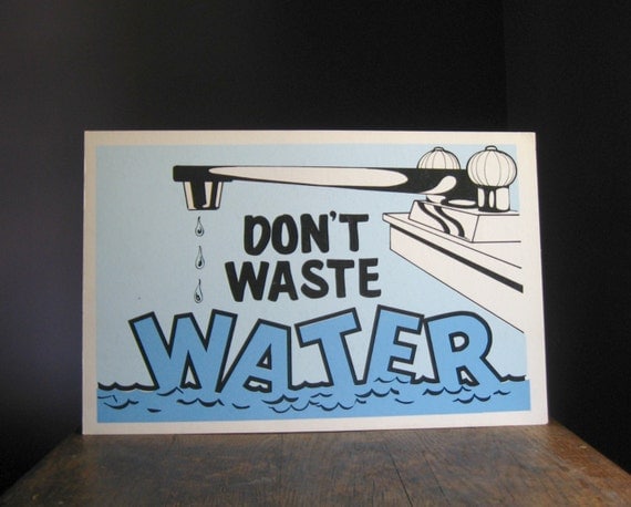 If we waste water what will happen in future image