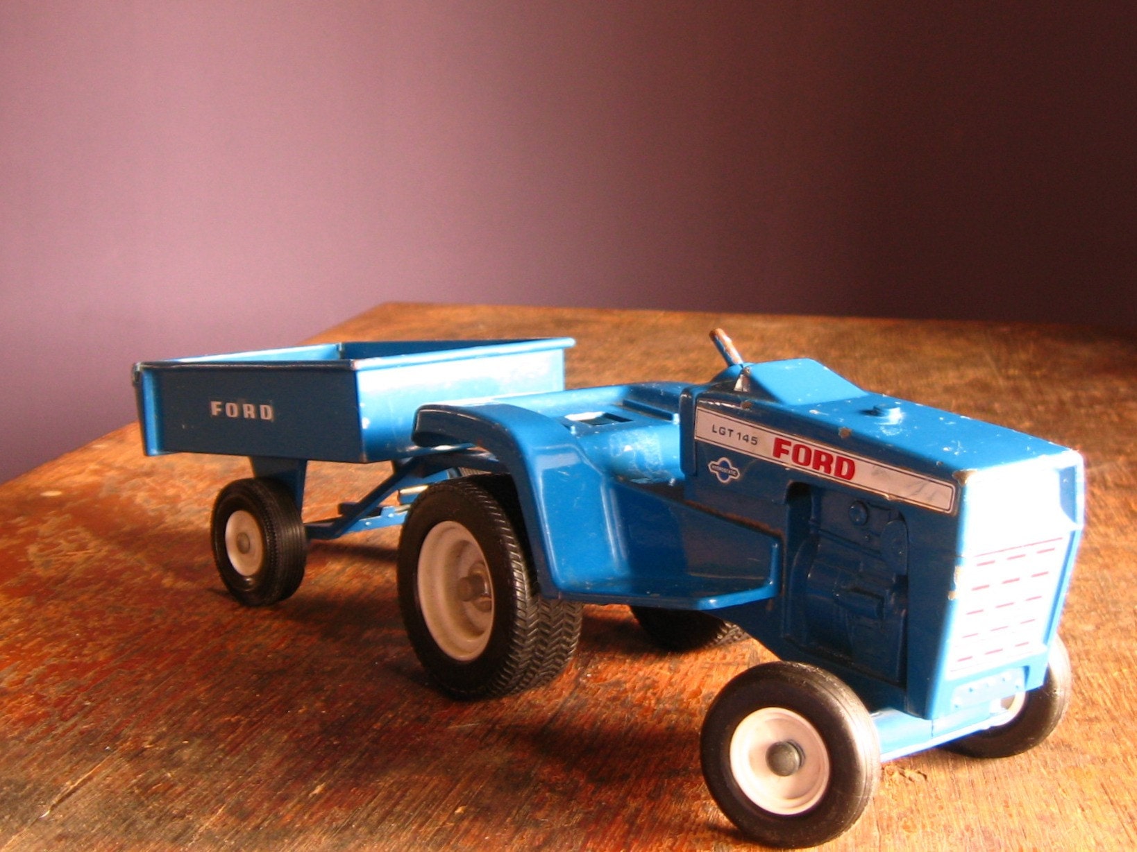 Vintage Diecast Metal Toy .. Ford Tractor by TheFancyLamb on Etsy