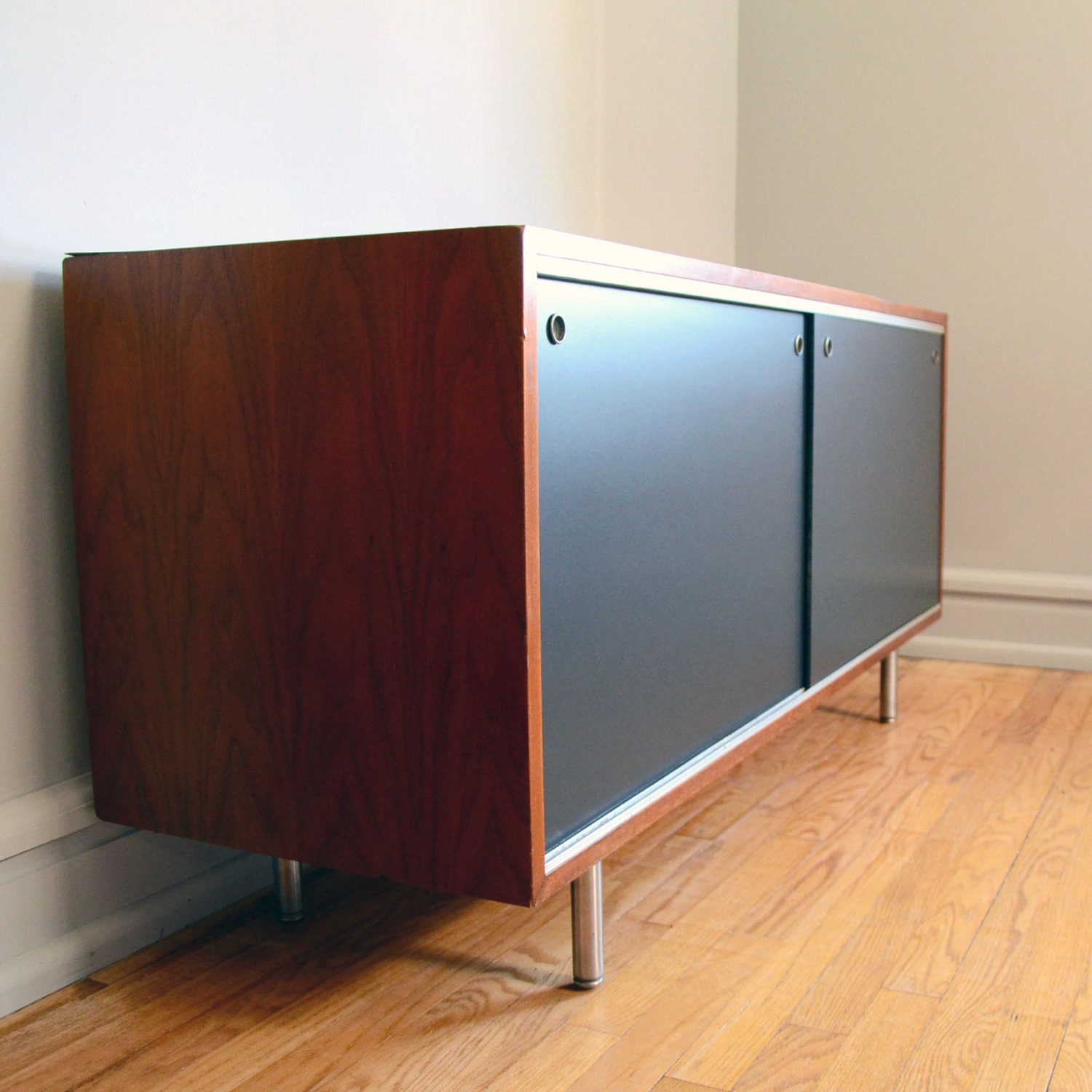 Vintage George Nelson Credenza .. Mid Century Modern Furniture