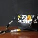 the CROSS-BODY pouch. eco leather and vintage florals. limited edition.