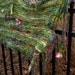 forest fairy fantasy - rustic handknit shawl/wrap/capelet from deep in the enchanted woods