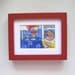 Margarita Acrylic Painting Original Miniature, Beach Cottage Decor