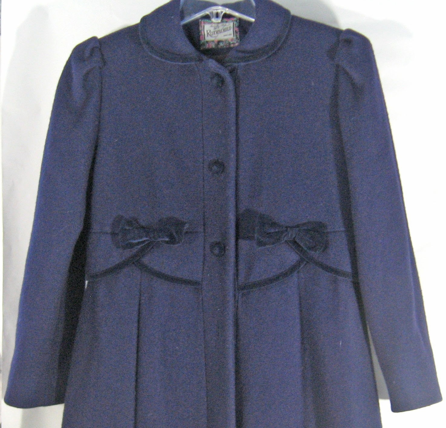 rothschild royal purple dress coat