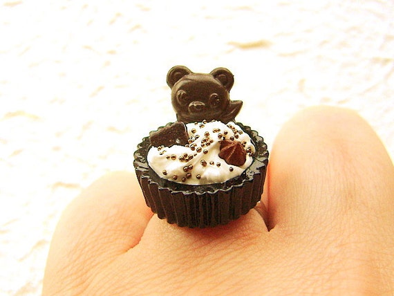 Download Kawaii Ring Chocolate Vanilla Ice Cream Bear by ...