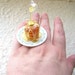Kawaii Cute Japanese Floating Ring Pancakes With Syrup