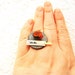 Kawaii Sushi  Ring  Tobiko Miniature Food Jewelry