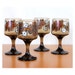 Vintage 1970s Glass Decanter Set