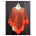 Vintage 60s Traveling Exotic Lands Poncho