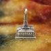 Charm - Sterling Silver - Masonic Washington Monument - Collectibles - Souvenir Charm - Signed Stamped