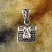 Charm - Sterling Silver - Treasure Chest - Locket Charm - Sterling Box - Silver Locket - Silver Pendant - Signed