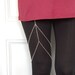 Chain Garter- Thick Silver chain Leg chain