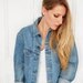 Vintage Denim Lee Jacket- Womens Med/Large -Mens Small