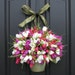Reserved - Spring Tulips - Farmhouse Tulips - Front Door Decor