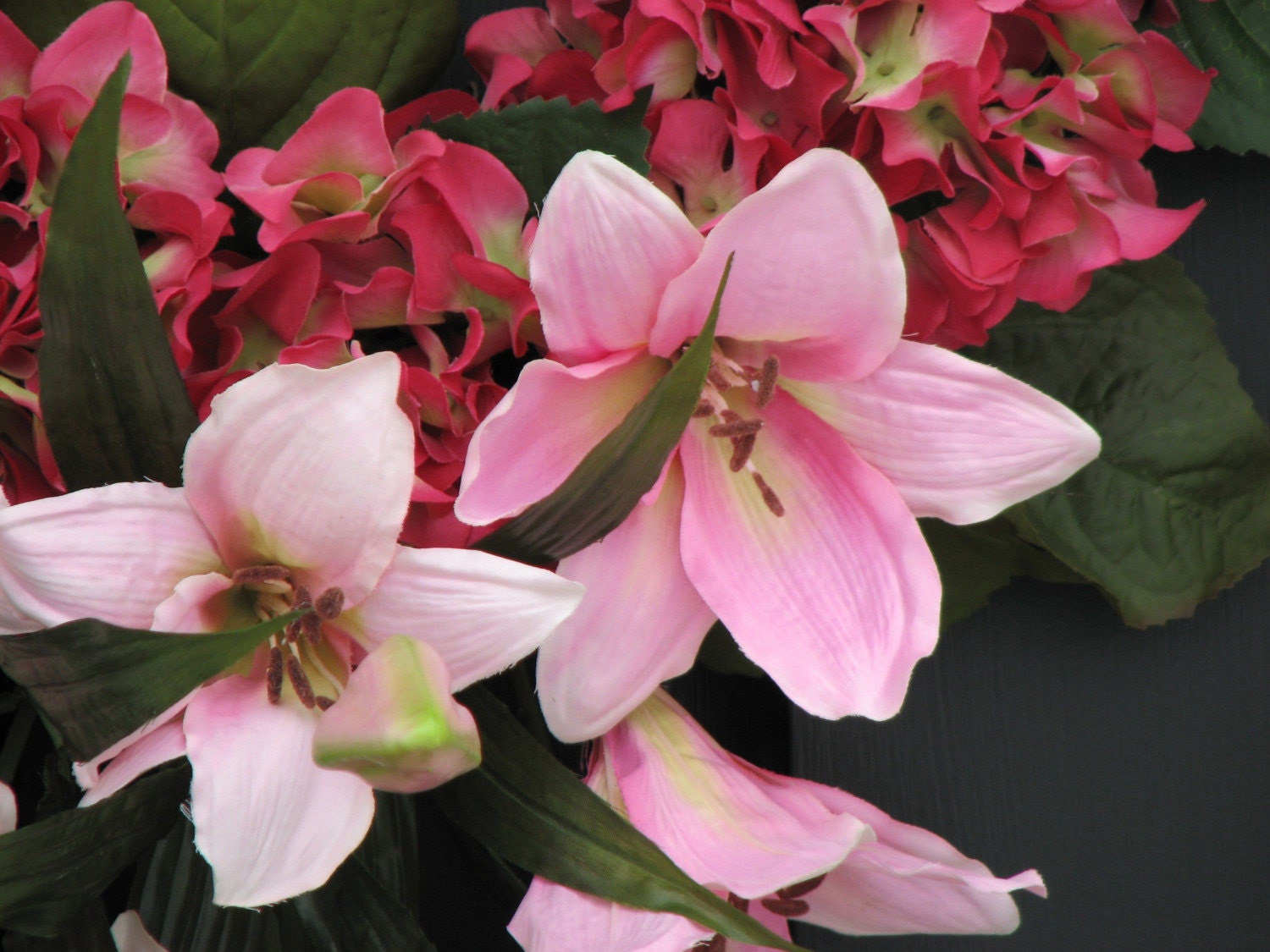 Easter Lily Wreath by twoinspireyou on Etsy