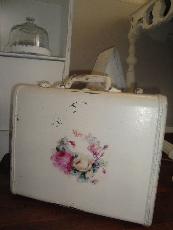 vintage shabby chic samsonite suitcase luggage roses by jckeever vintage shabby chic samsonite suitcase luggage roses by jckeever