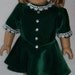 1944-American Girl Doll Molly Emily Christmas Dress