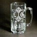 GIGANTIC 1 Liter Monogrammed Beer Mug / Stein