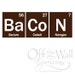 name bacon periodic table chemistry