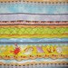 Half Yard of Mermaid Fabric Stripe