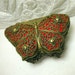 Vintage Japan Butterfly Trinket Box, French Style on Legs, 1950s, Ornate Filigree Jewelry Box, Stash Box, Shabby Chic,