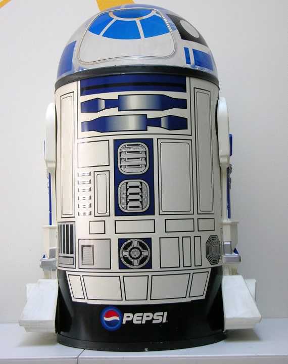 Vintage R2-D2 Cooler Star Wars Pepsi Memorabilia