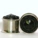 Black Crystal Plugs 0 00 Gauge 7/16 1/2 Inch 8mm 10mm 11mm 12mm
