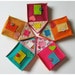 Waldorf toys all natural- Sweet little travelling gnome family house - EMERALD -