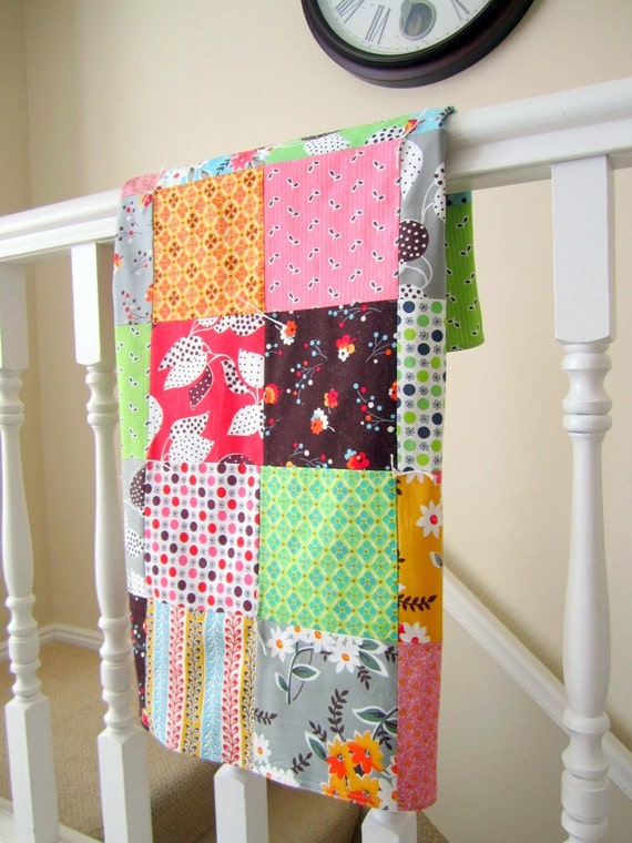 Flea Market Fancy Patchwork Baby Blanket