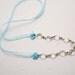 Vintage chandelier crystal necklace or headband