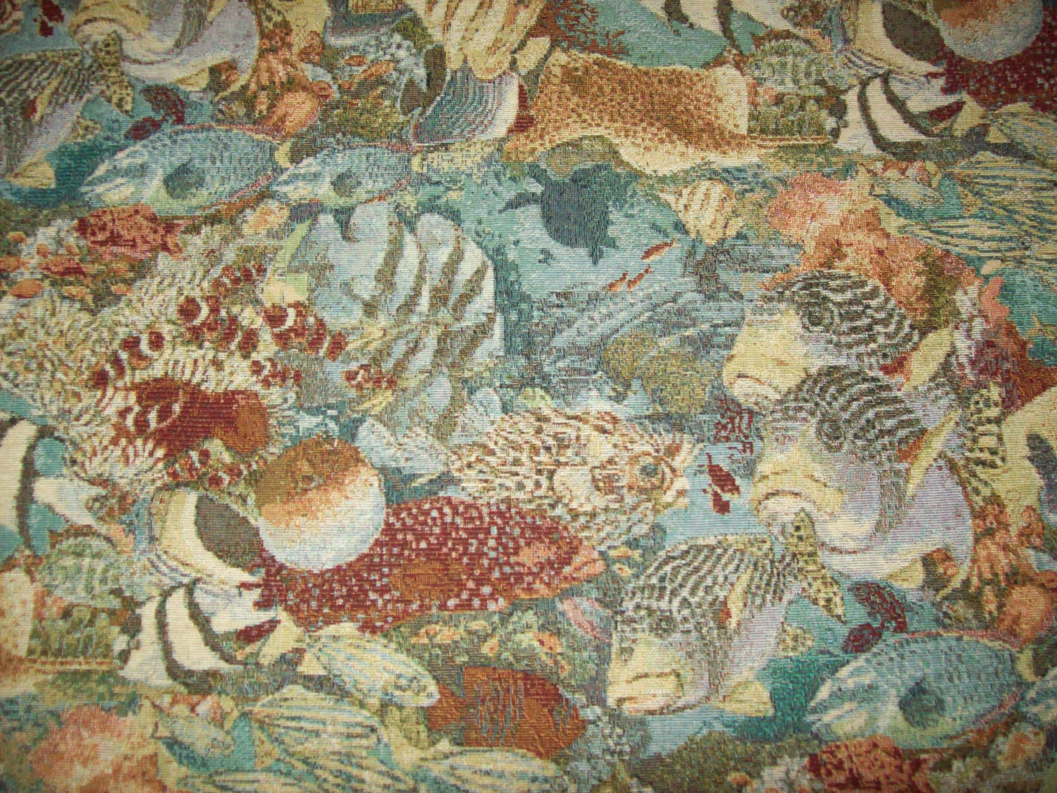 Tropical Theme Tapestry Fabric by the Yard