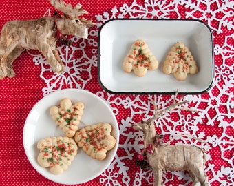 Christmas Butter Cookies - 3 Dozen Christmas Cookies