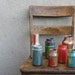 Anthropologie-inspired Glass Jar in Red, Orange, Pink, and Gold