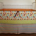 Custom Crib Skirt - Straight or Pleated - Your choice of fabrics