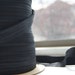 5/8" Inch Fold Over Elastic - 5 Yards of Black FOE