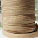 5/8" Inch Fold Over Elastic -- 5 Yards of Gold Dust FOE