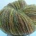 Handspun art yarn / Wool mohair blend / Woodsey/