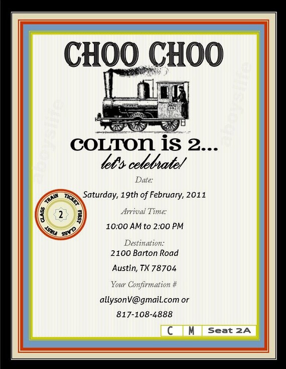 Any Printable Invitation DIY Il_570xn