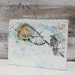 Bird NEST - Original Encaustic Painting