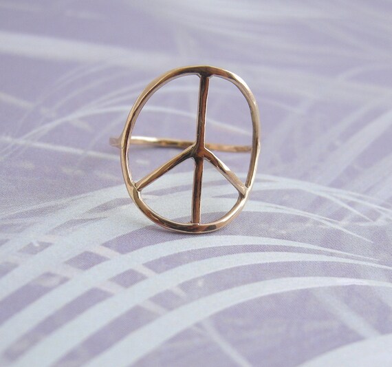 Items similar to Peace Ring on Etsy