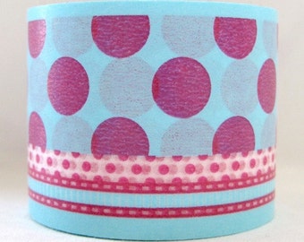 BOLD - japanese washi masking tape -bold - dot/ribbon - A